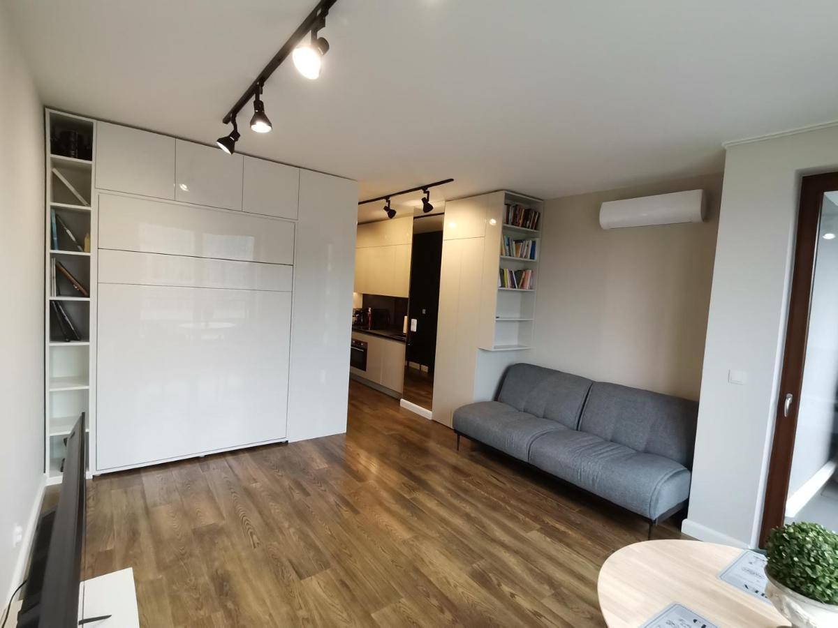 바르샤바 Nowoczesny Apartament Z Widokiem 아파트 외부 사진