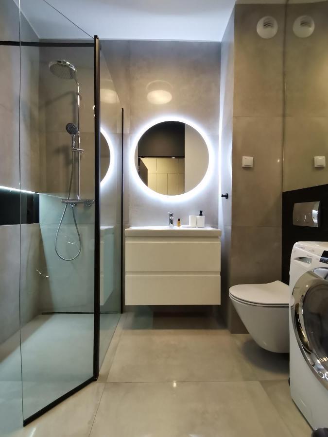 바르샤바 Nowoczesny Apartament Z Widokiem 아파트 외부 사진