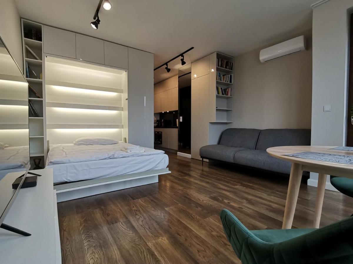 바르샤바 Nowoczesny Apartament Z Widokiem 아파트 외부 사진