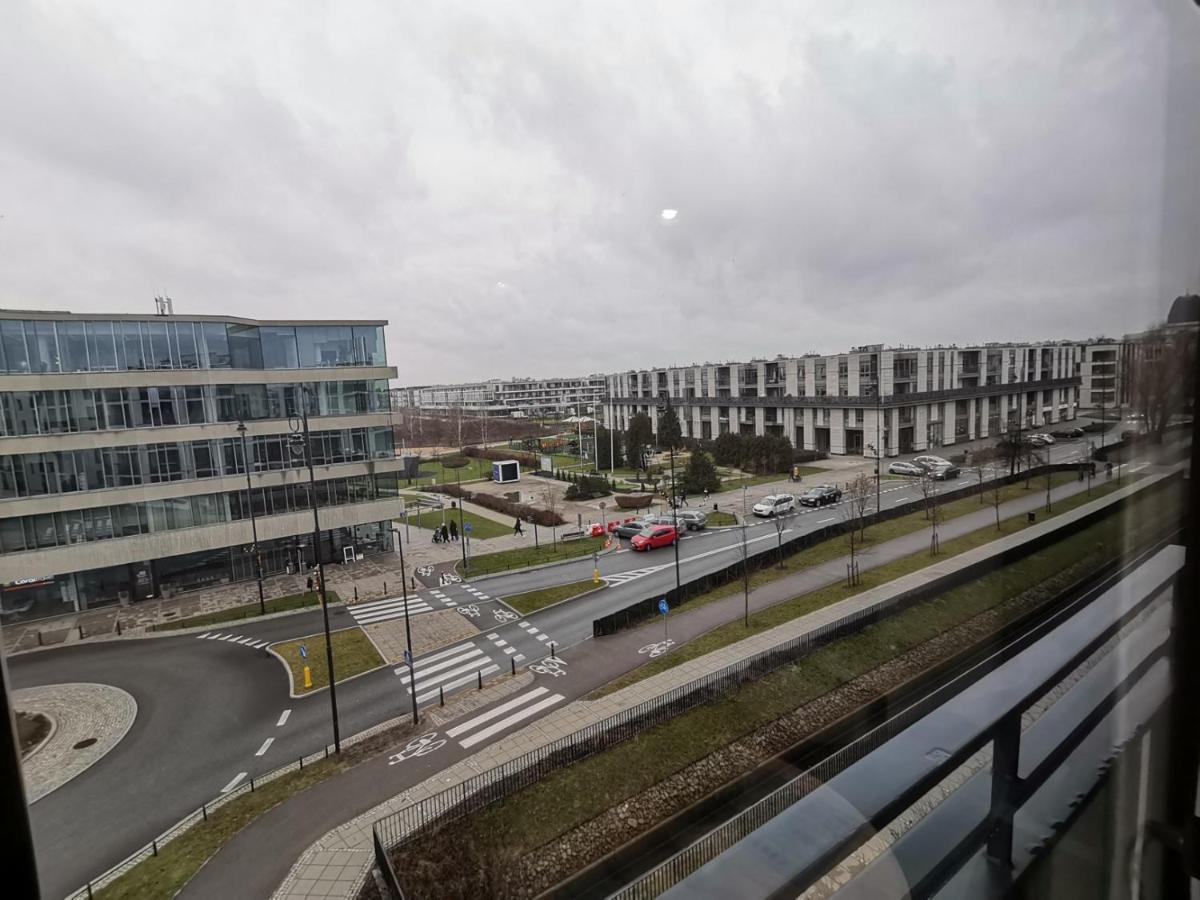 바르샤바 Nowoczesny Apartament Z Widokiem 아파트 외부 사진